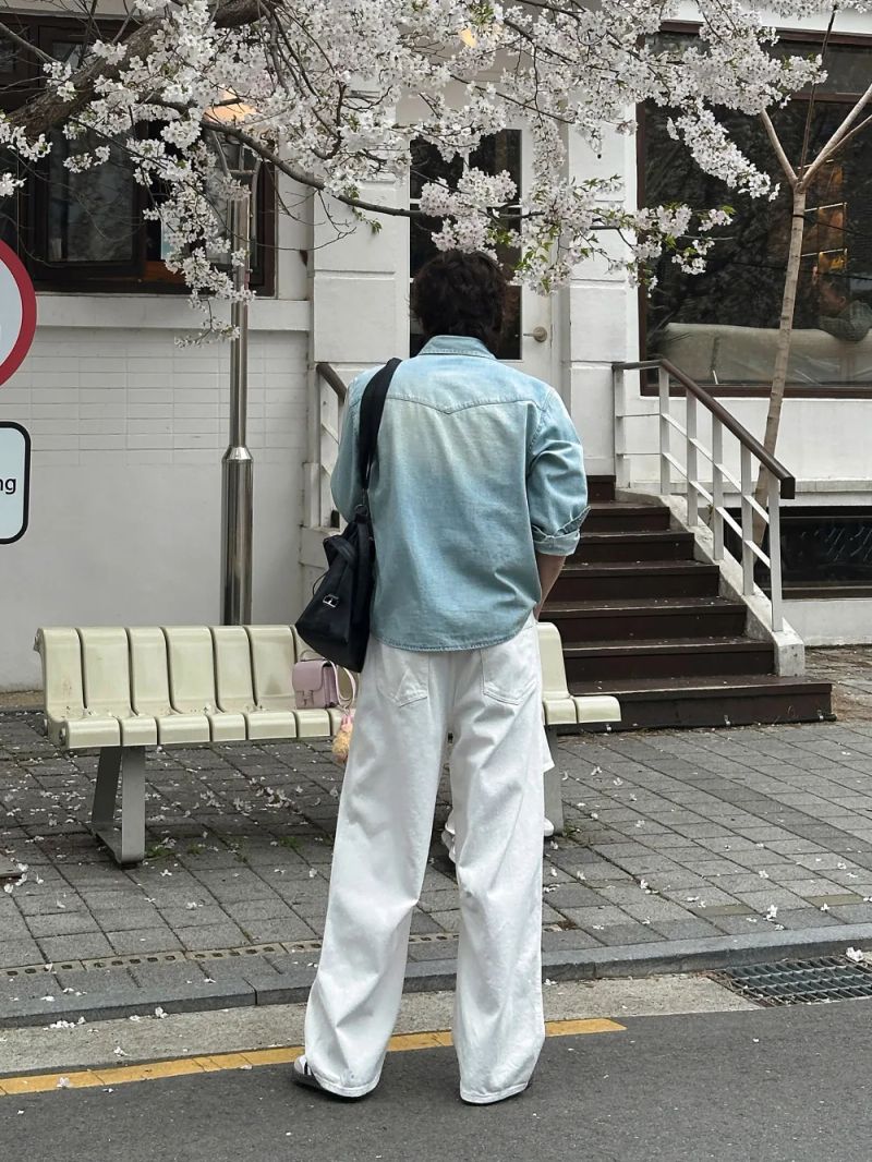 [1+1] LMN All Day Paneled Wide Denim Pants (7 colors)