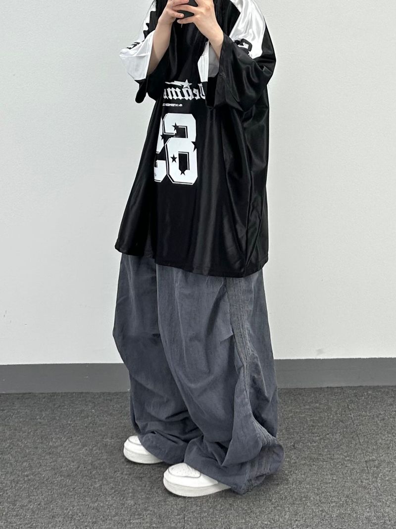 pigment track nylon pants