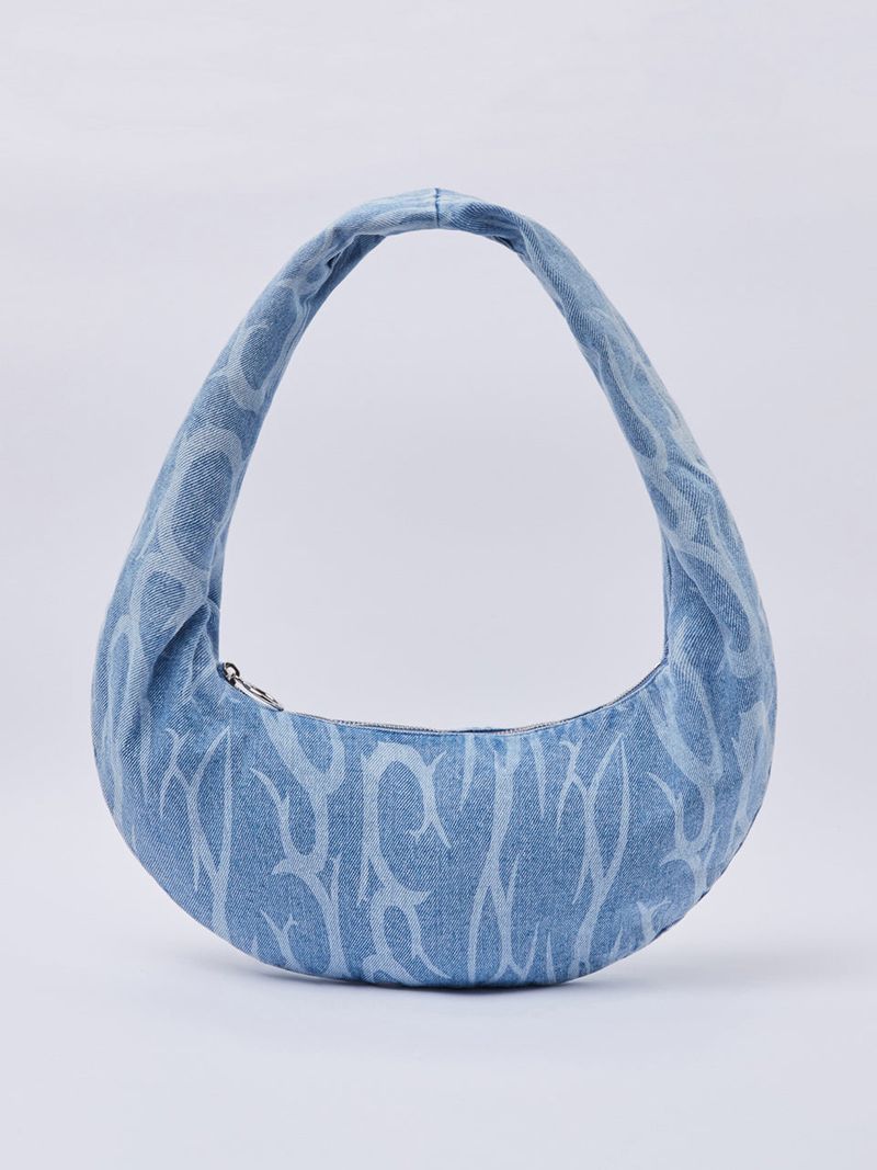 Sserpe（セルぺ）の「Tribal Denim Hobo Bag Light Blue（Bags）」