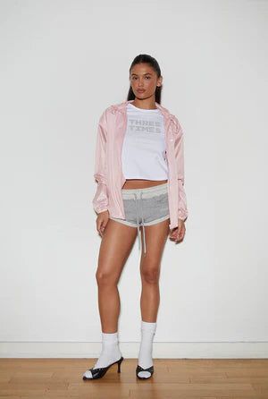 Athletic windbreaker - pink
