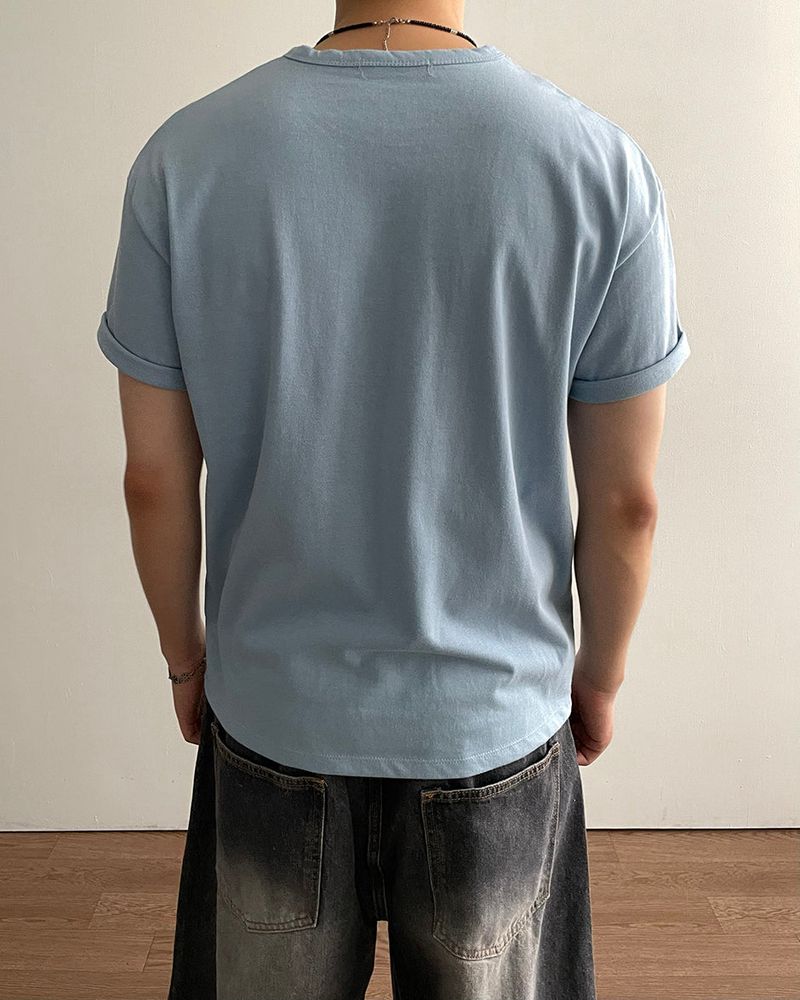 Blur Printing Short Sleeve T