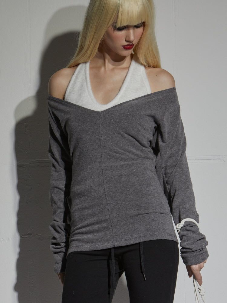 MUTTON SLEEVESS TOP