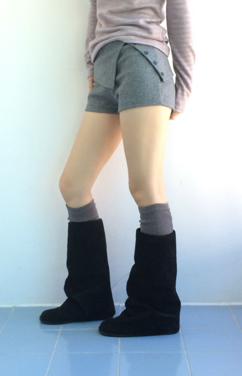 Hug Wrap Button Pants