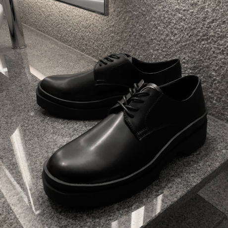 4080 Double Sole Matte Derby Shoes