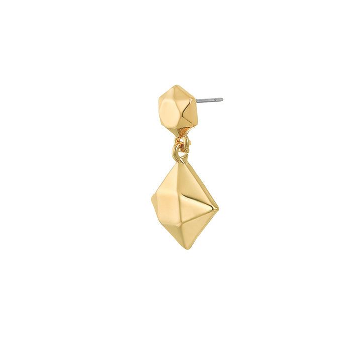 disco gemstone drop earrings
