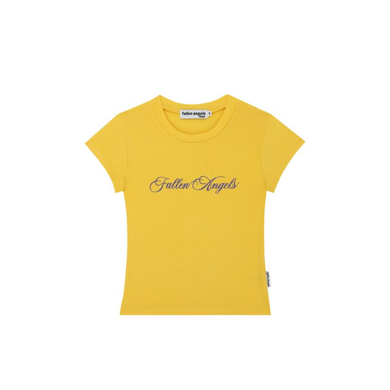 EDEN TEE_YELLOW
