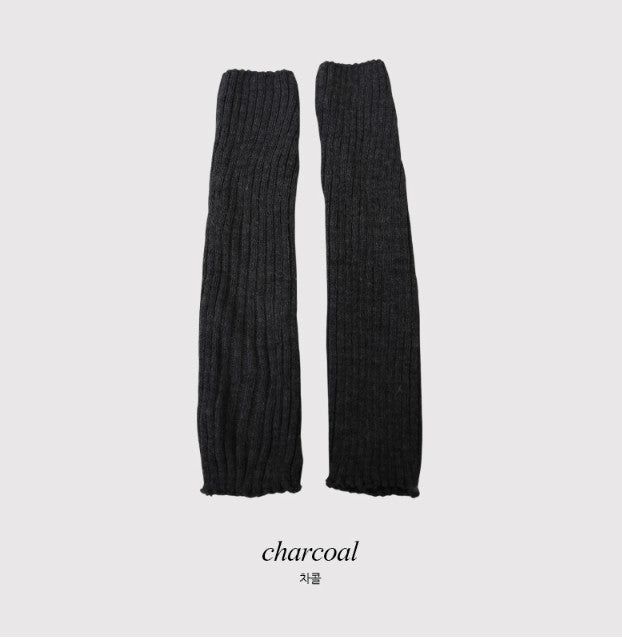 #Soft Rib Knit Leg Warmer (4color)