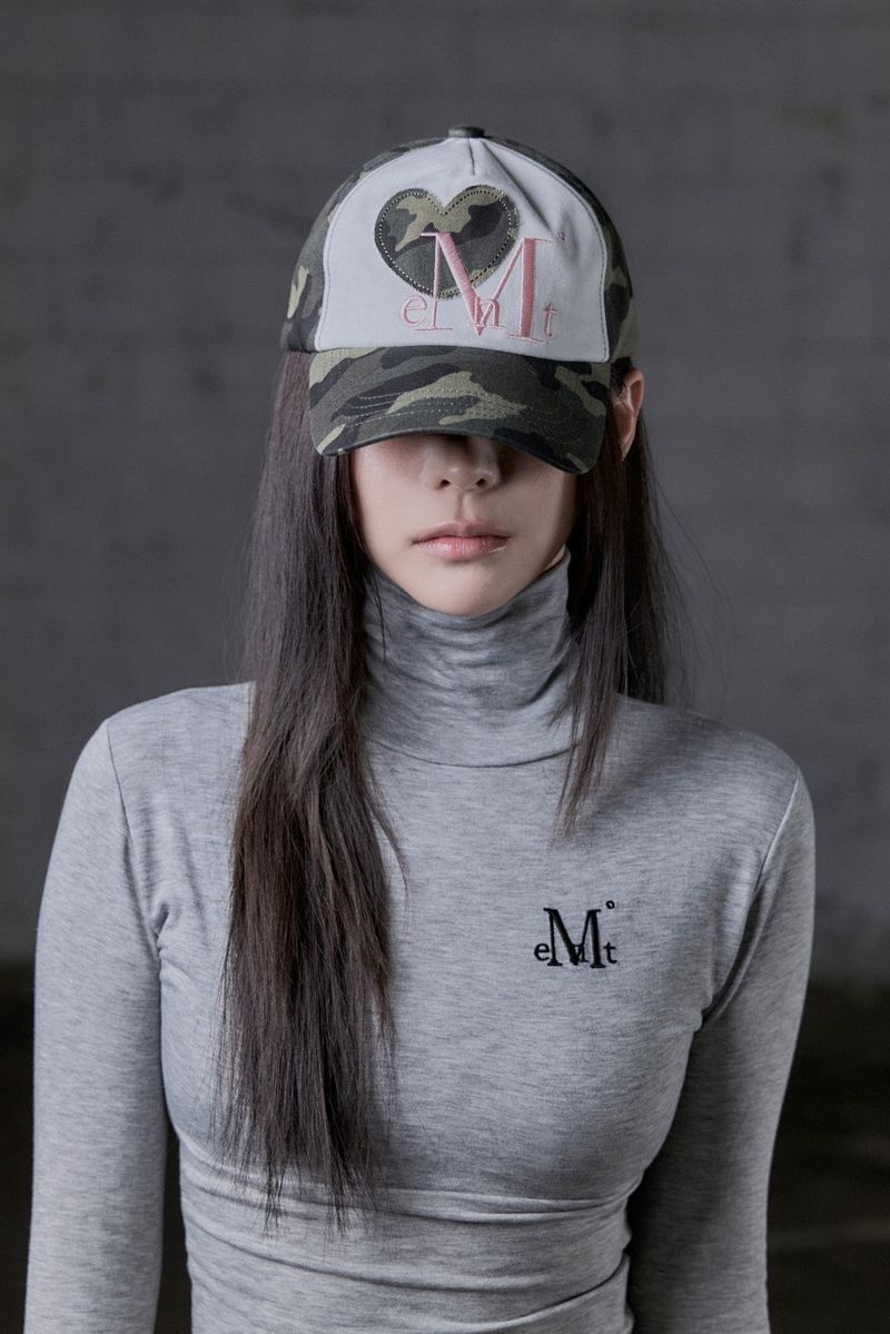 SIGNATURE HEART PATCH BALL CAP (3Color)