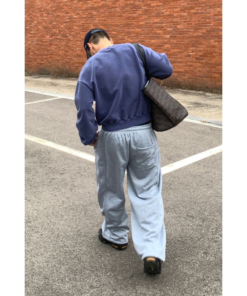 [1+1] Terry Wide Sweatpants