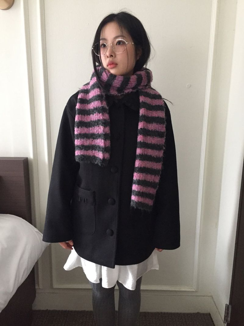 Popsicle Stripe Muffler (2color)