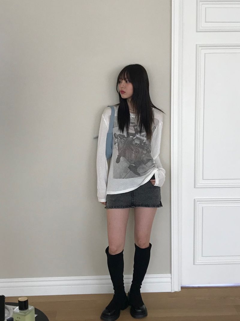 Chico round long boots
