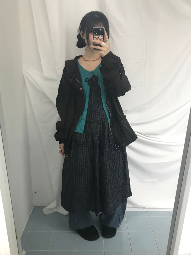 Vintage Mori Checkered Dress