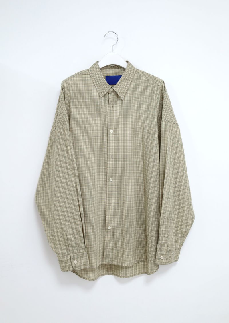 (UNISEX)Smart Check Shirt(3colors)