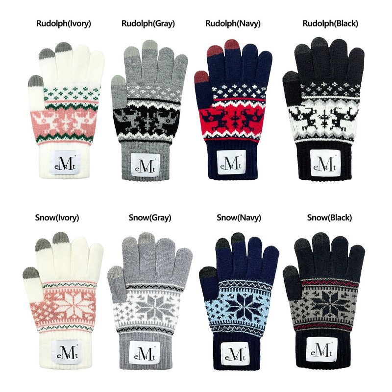 BANA NORDIC PATTERN GLOVES