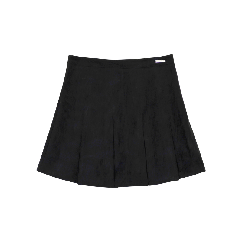 CUDDLE CORDUROY PLEATS SKIRT