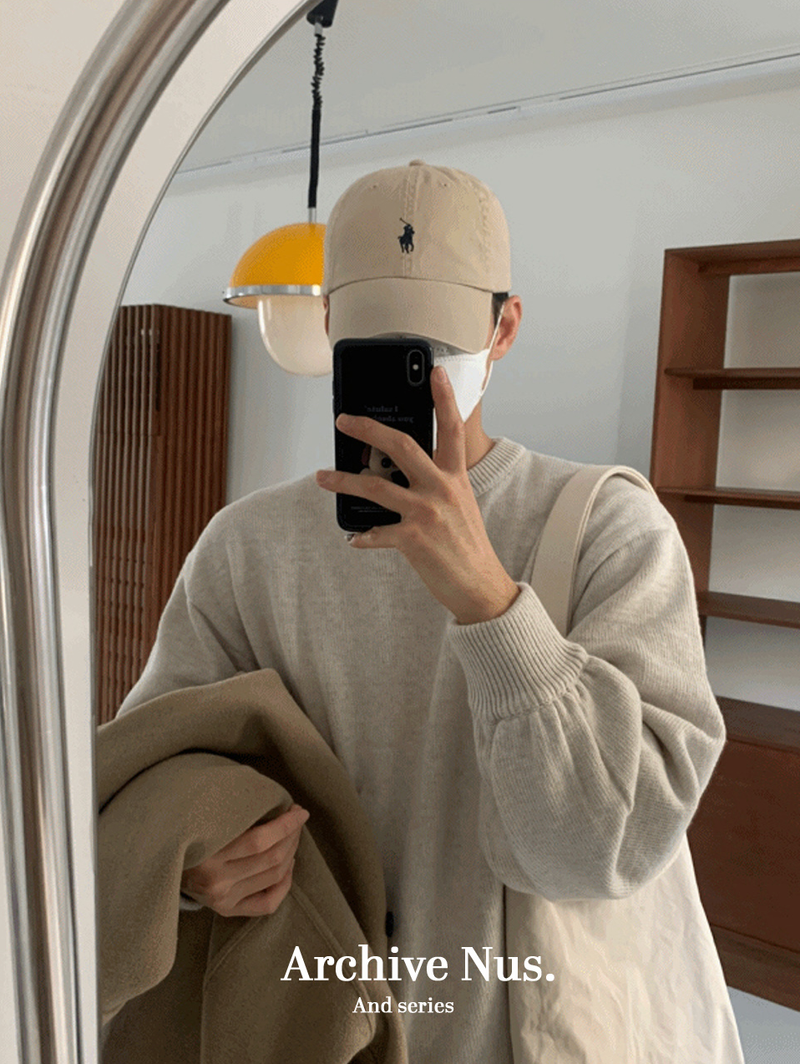 Nus. archive(ナス アーカイブ)の「Nus.DANE Cashmere Ivory Knit(Tops)」