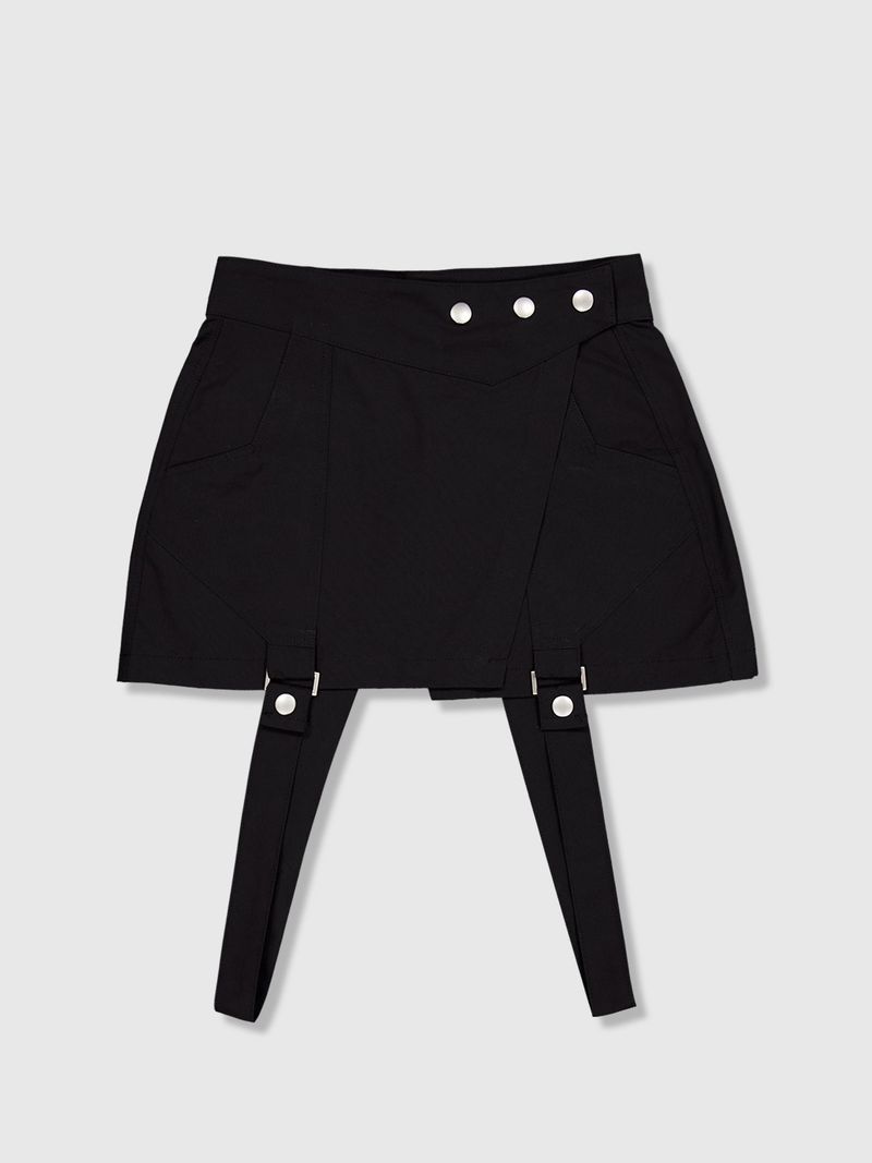 Ghost In The Shell Convertible Skirts (Black)
