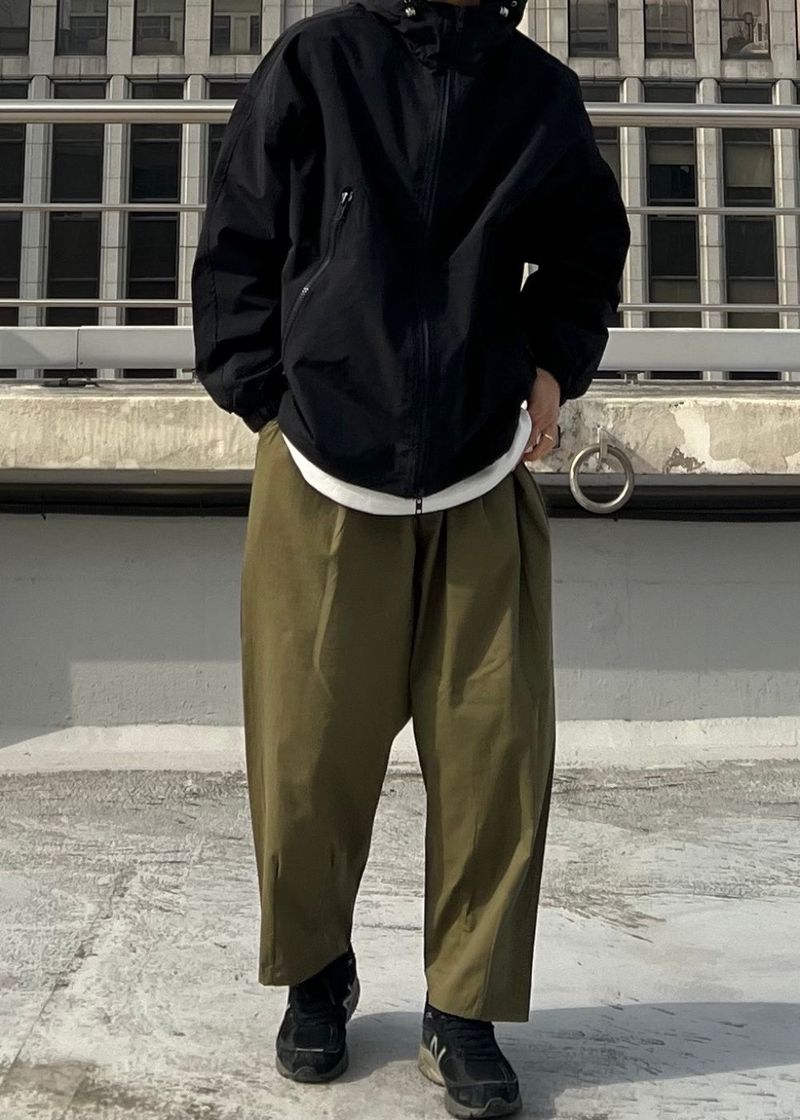 Two-Tuck Balloon Pants 3COLOR