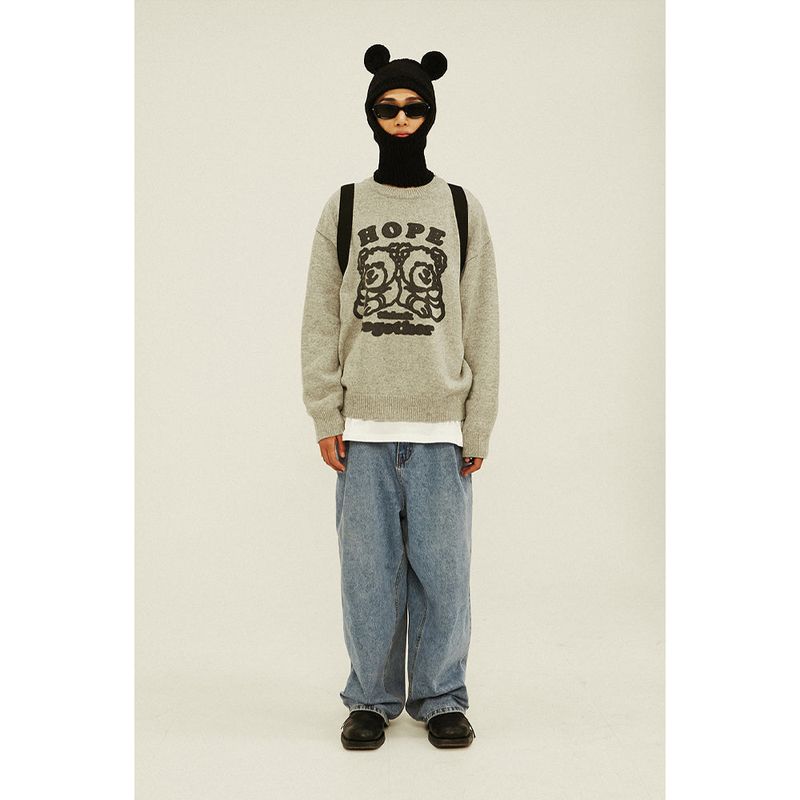 APIECEOFCAKE（ピースオブケイク）の「HTT Wool Knit_Gray（Tops）」