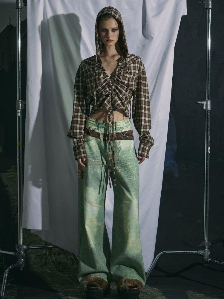 GATELESS（ゲートレス）の「PRINTING DENIM（Pants）」