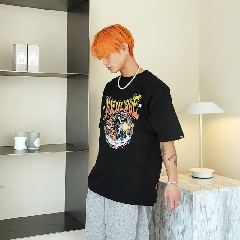 VENTIQUE(ベンティーク)の「VENTIQUE Ghost Rider T-shirt 2color(Tops)」