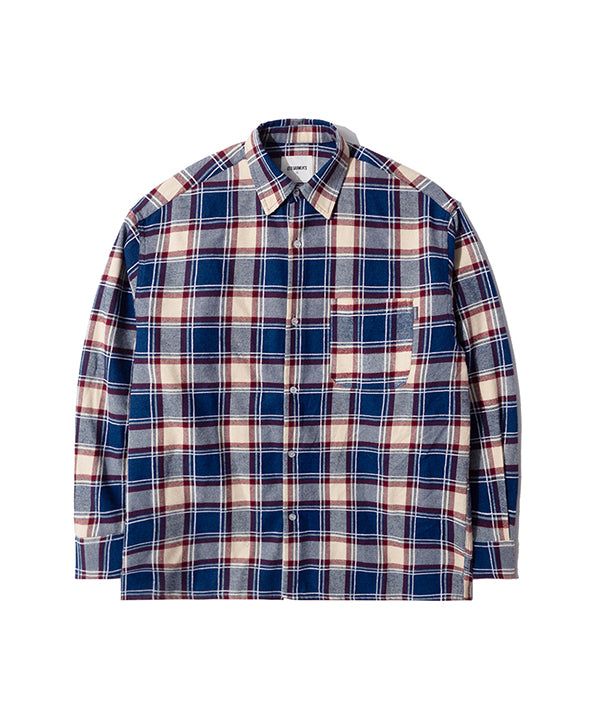 LB Rustic Core Flannel Check Shirt (Blue)