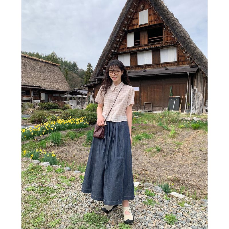  city denim skirt