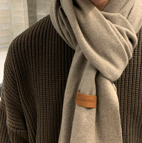 LOOKPLE（ルックプル）の「MIZ Wool 100% Muffler（Fashion Accessories）」