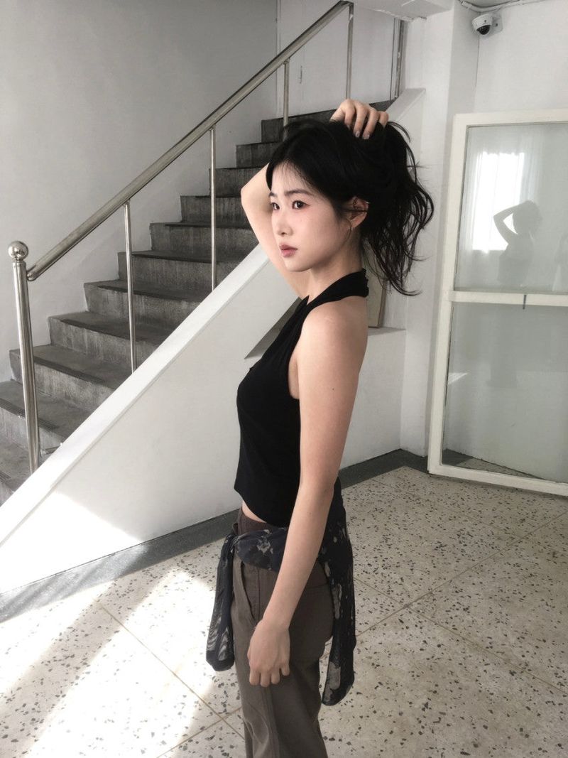 summer banding pants