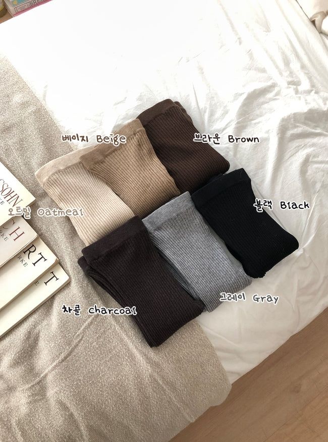 Labuque Ribbed Knit Leggings