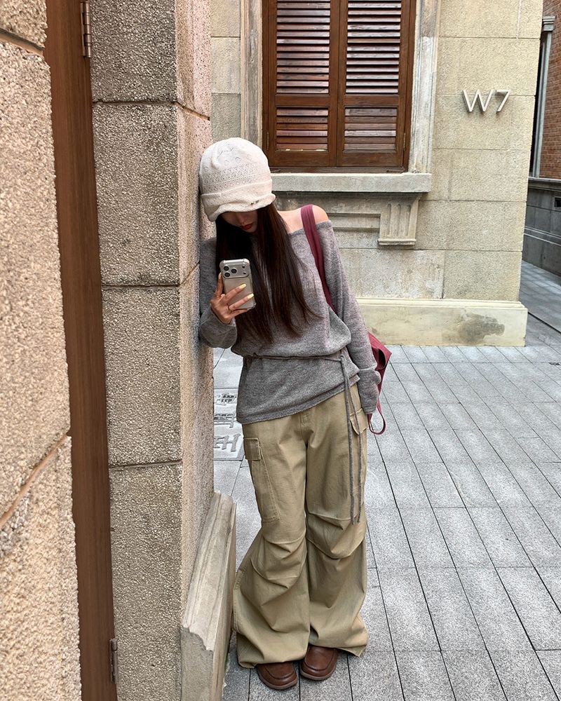 BEIDELLI（ベイデリー）の「[ORIGINAL] ドリカーゴピンタックコットンパンツ（パンツ）」