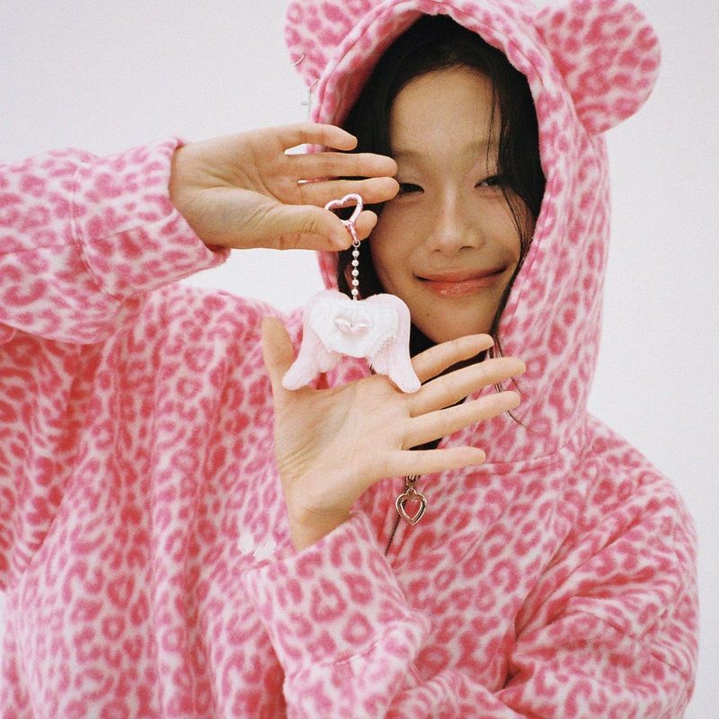 Panty Angel Keyring - PINK