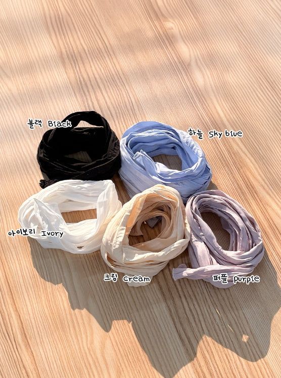 Gopeu Wrinkle Scarf