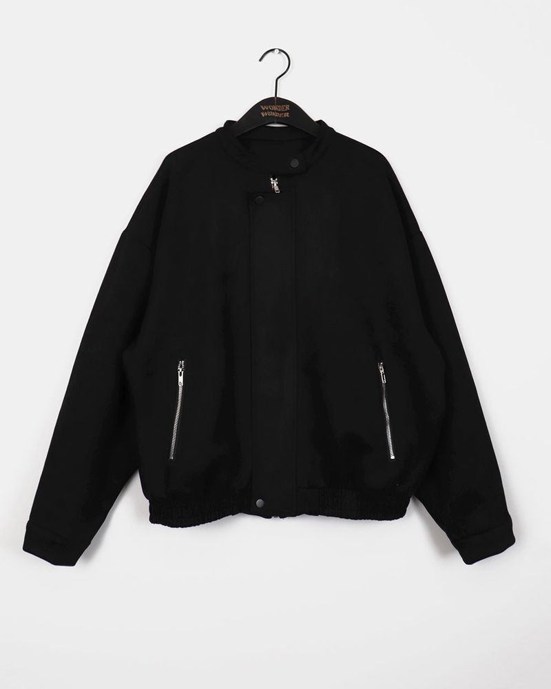 Mover suede blouson jacket jumper