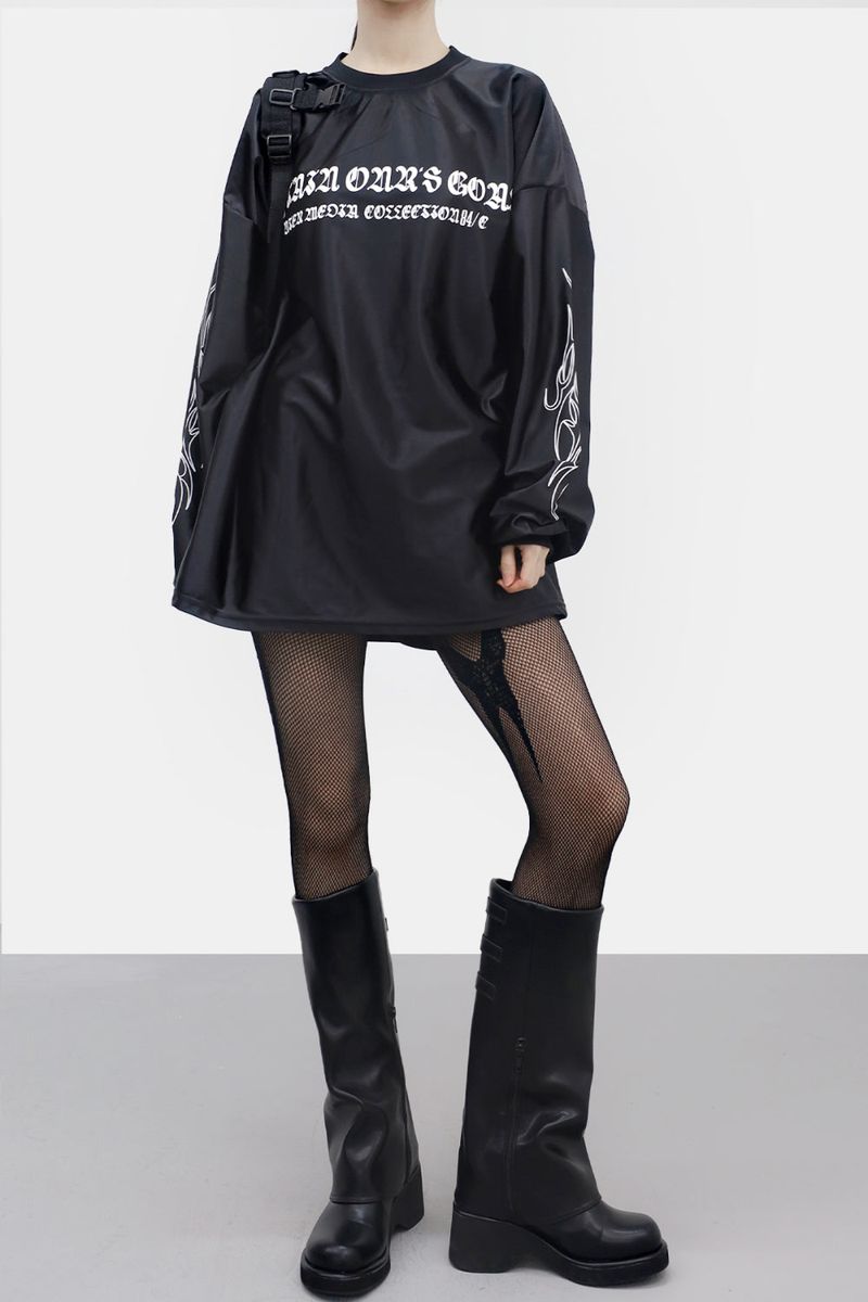 NONCODE（ノンコード）の「(Unisex) Paraline Metal T-Shirt（Tops）」