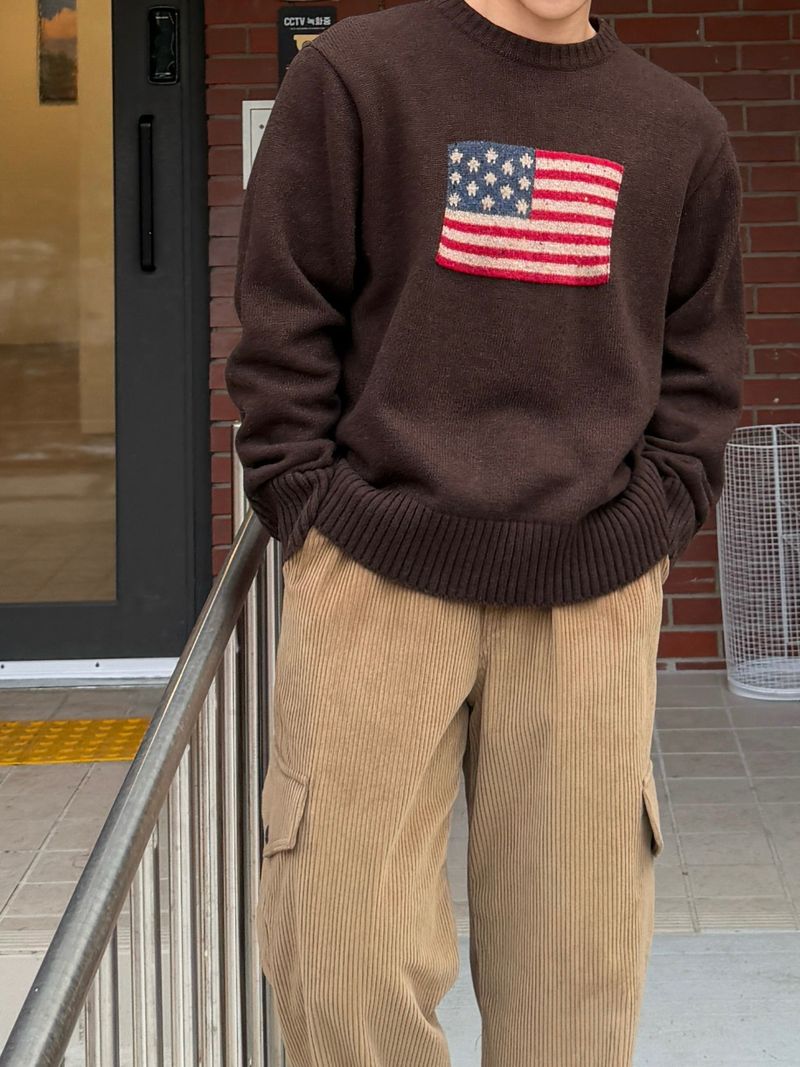 Stay wool knit