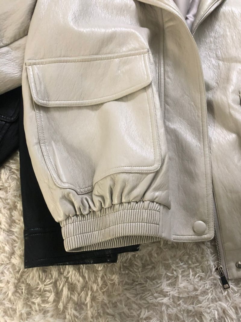 Linkle Leather Jumper
