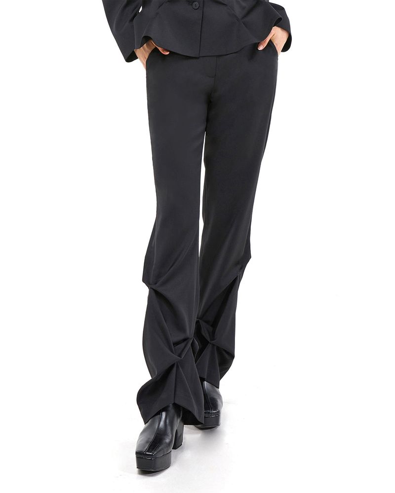 DOZI - Slim Trousers _ Black