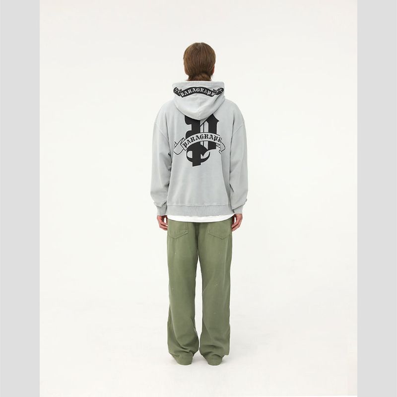 PARAGRAPH BANNER ZIP HOODIE