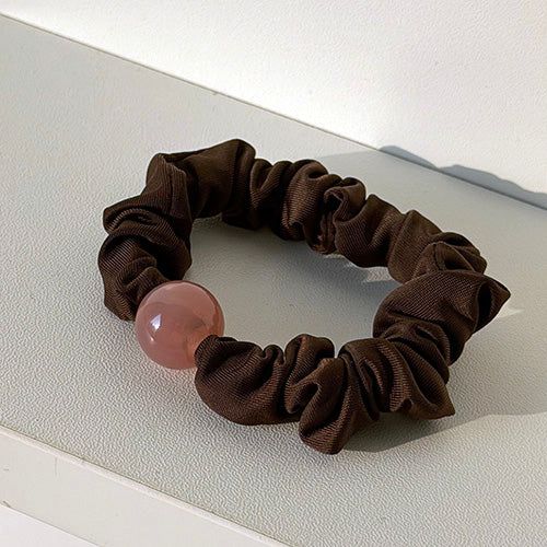 Stone point scrunchie (7color)