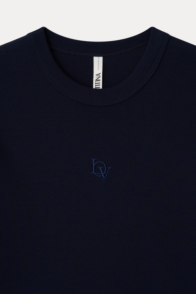 SILKET BIO 3/4 TOP_NAVY