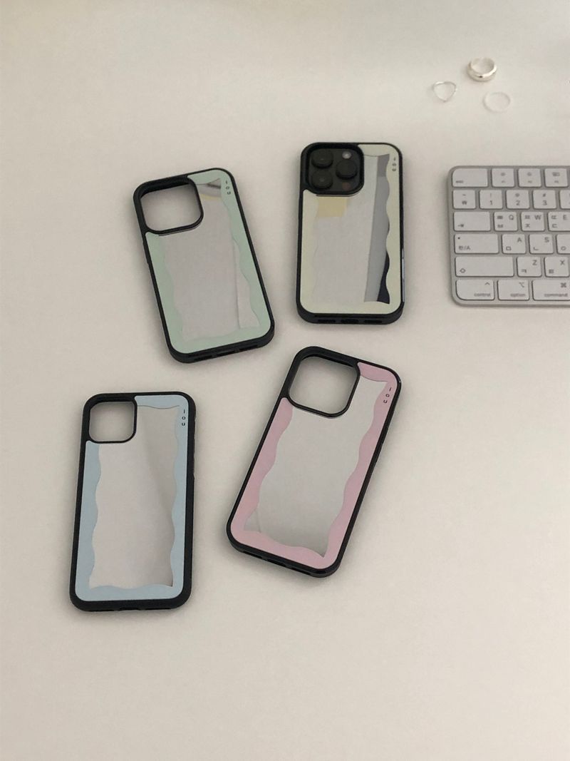 mirror blue case