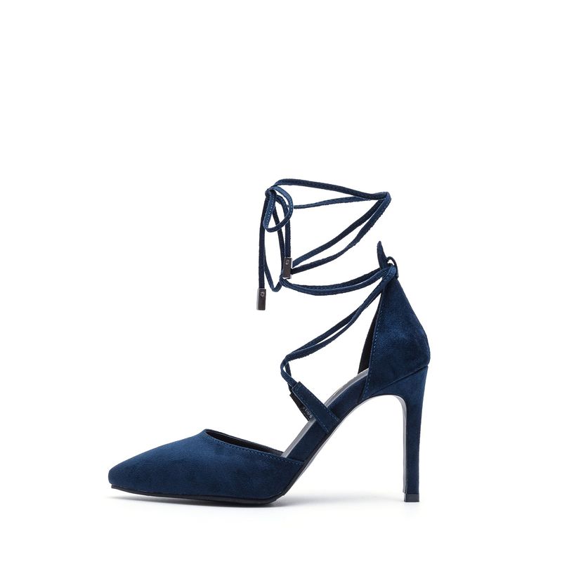 SSIMEEZ（シミズ）の「String Stiletto Heel(Navy)（Shoes）」