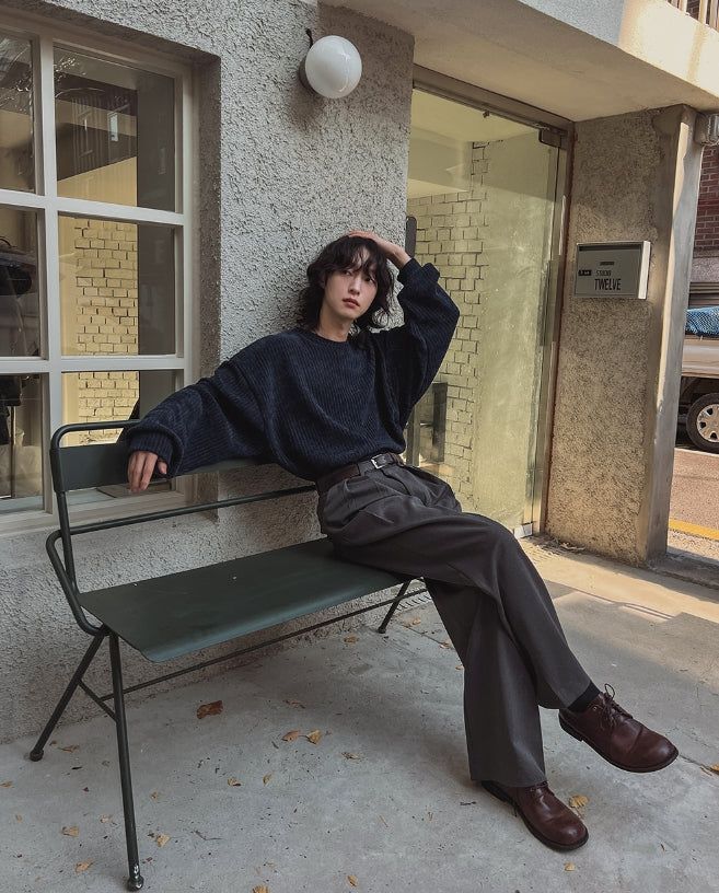 Tachy Velvet Knit Sweatshirt