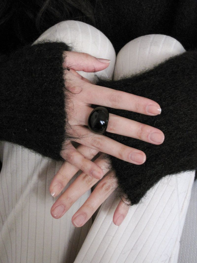 Formica Bold Ring (Black)