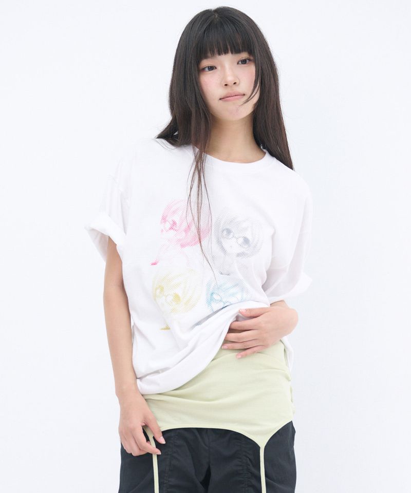 CAT GIRL EMOTION T SHIRT
