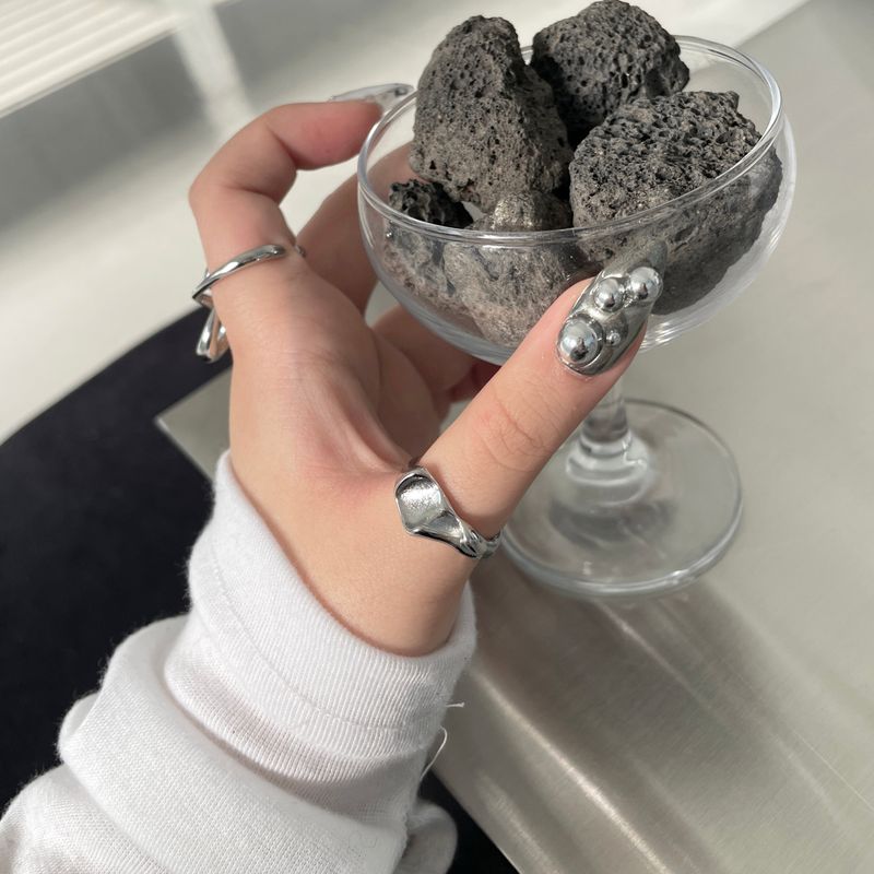 Molten Wave Crest Ring