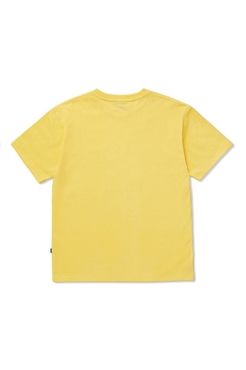 Cherry Bear Tee_Canary