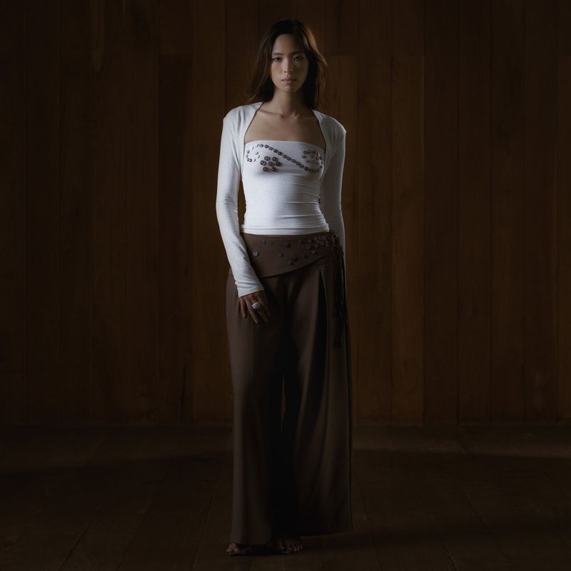 MIST TOP SET_WHITE