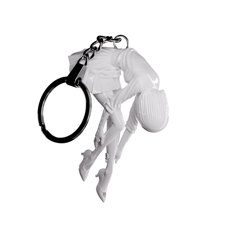 Syo Keychain - White
